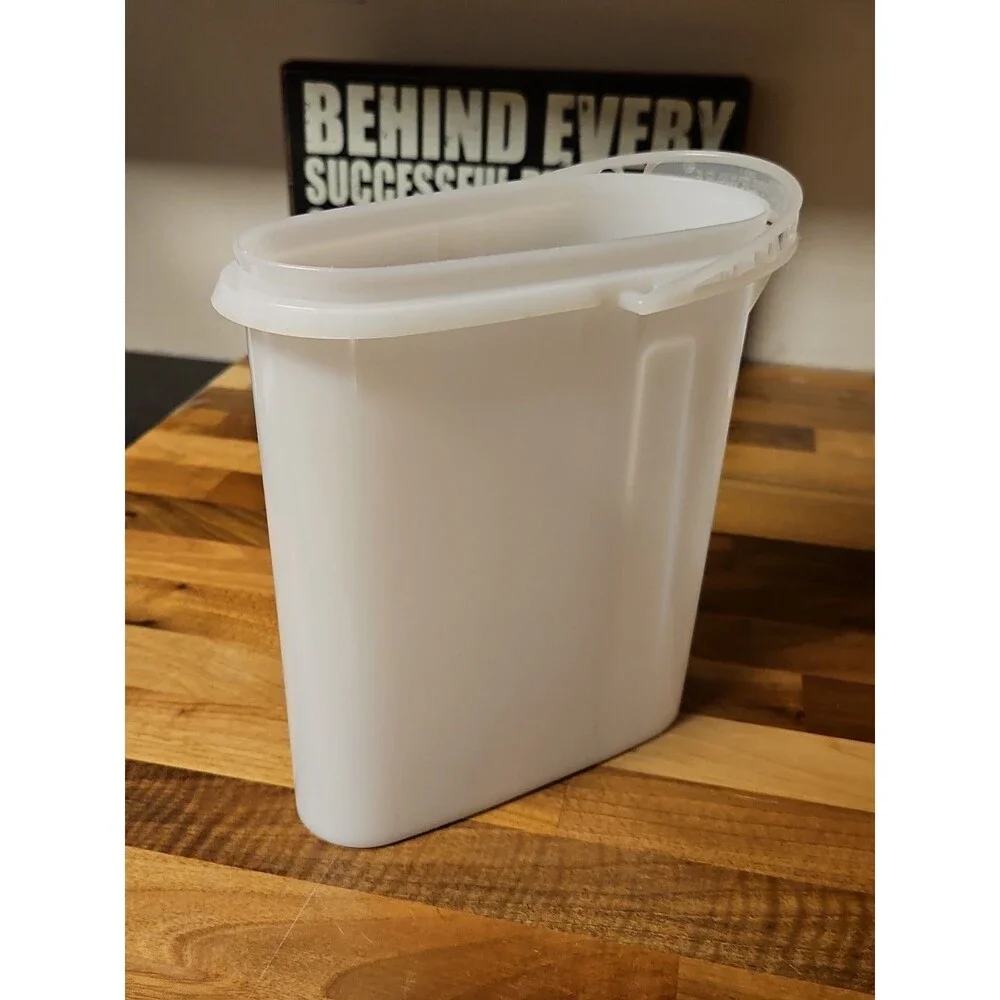 Vintage Tupperware Sheer #587 Pour And Store With Handle No Lid Replacement